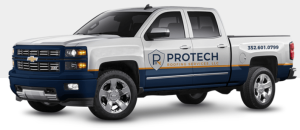 roofing services contractor truck