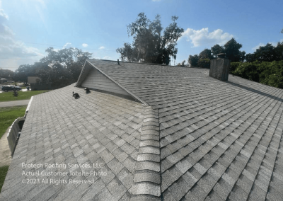 jobsite after Shingles