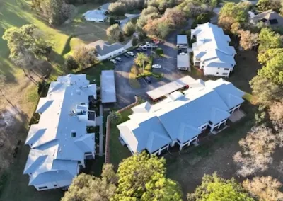 roofing jobsite photo: multi family housing