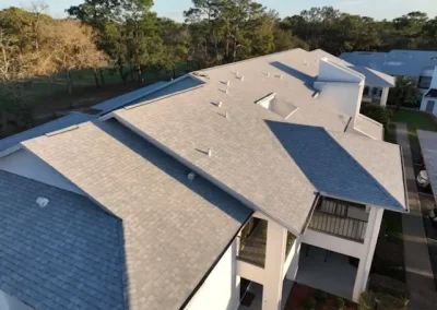 roofing jobsite photo: multi family housing