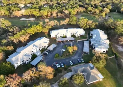 roofing jobsite photo: multi family housing