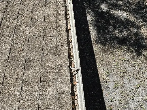 old gutters BEFORE old gutters BEFORE